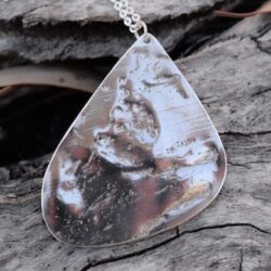 Sassafras Creek underneath the bark slanted pendant